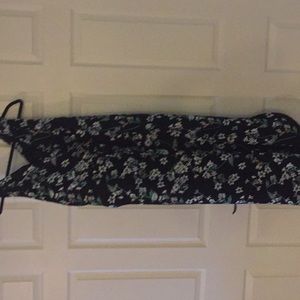 Romper, mid calf, floral